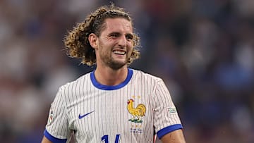 Adrien Rabiot of France seen during the UEFA EURO 2024 match...