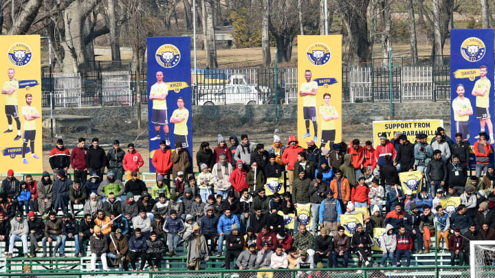 Fans flock to watch the I-League