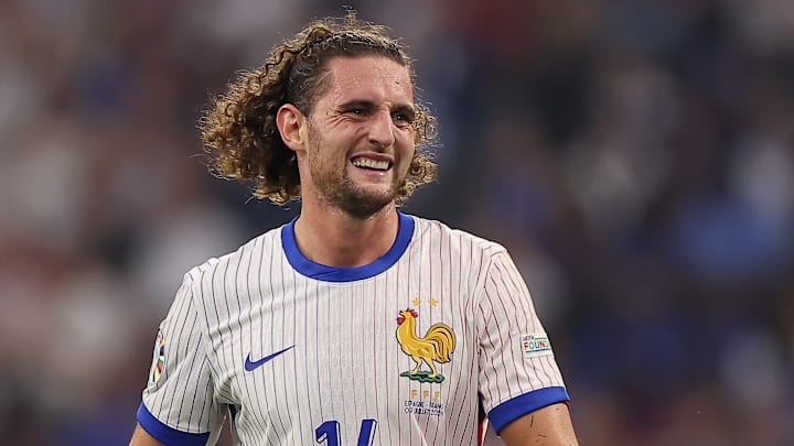 Adrien Rabiot of France seen during the UEFA EURO 2024 match...