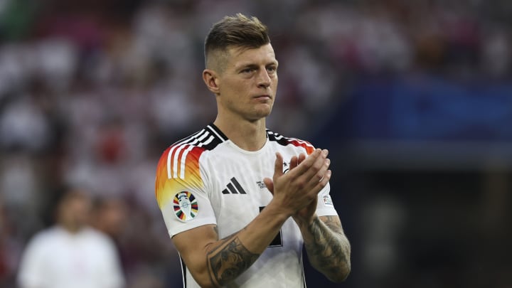 Toni Kroos a été éliminé en quarts de finale de l'Euro 2024 avec l'Allemagne.