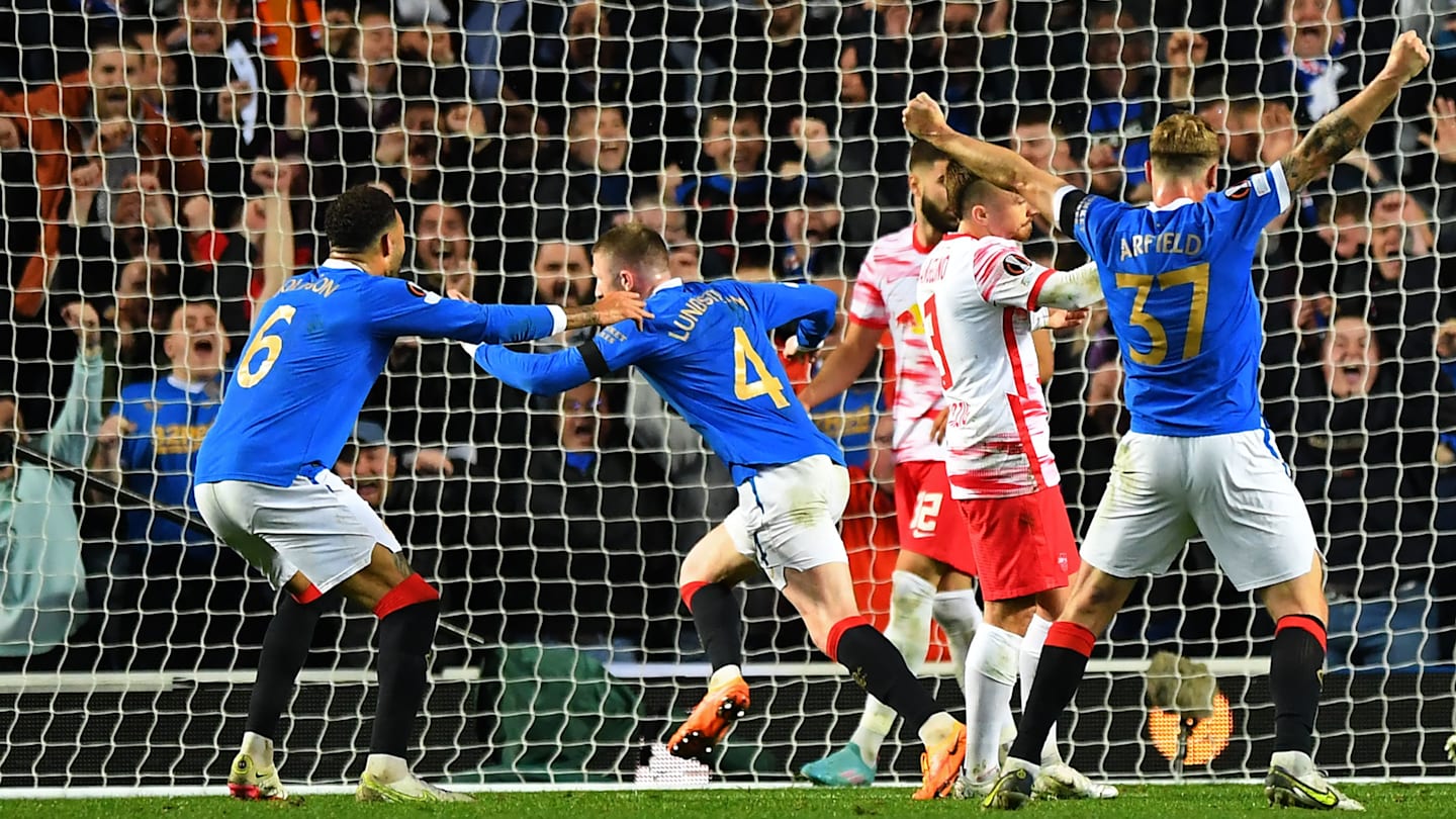 13 gegen die Rangers! RB Leipzig verliert in Glasgow und verpasst