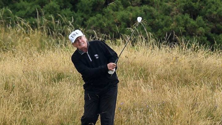 Scotland Protests At The Visit Of United States President Donald Trump Scotland Protests At The Visit Of United States President Donald Trump