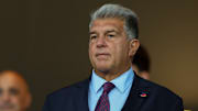 Joan Laporta a un plan.