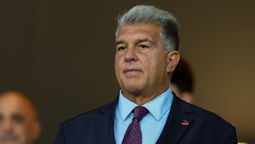 Joan Laporta a un plan.