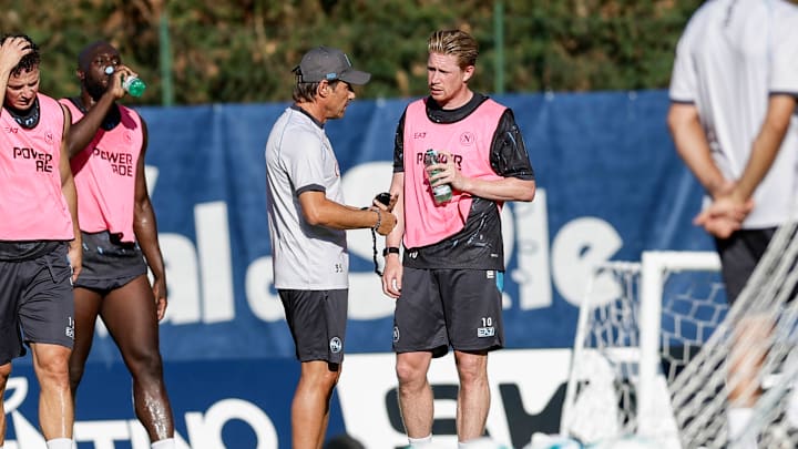 Antonio Conte e Kevin De Bruyne