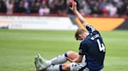 Matthijs de Ligt limped out of Sunday's defeat