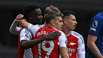 Arsenal eased to victory at Portman Road