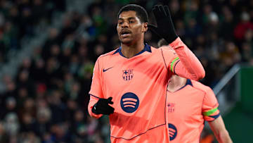 Marcus Rashford beim Torjubel Marcus Rashford beim Torjubel