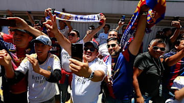 Barcelona and Real Madrid have fans across the world