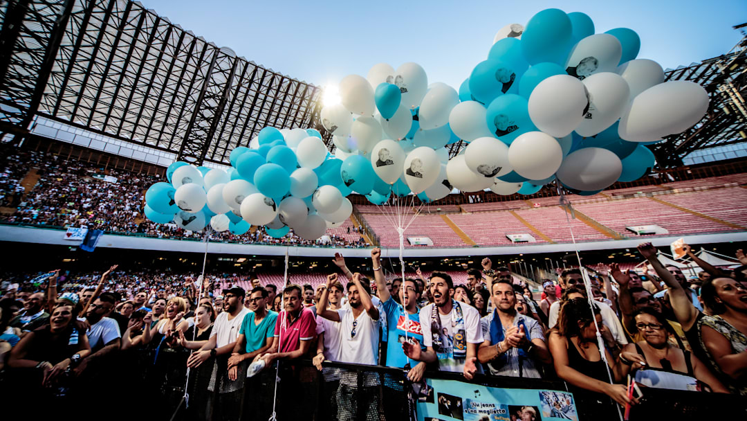 Nino D'Angelo al San Paolo Nino D'Angelo al San Paolo