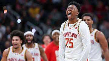 Maryland's Derik Queen Hyped Against Michigan In Big Ten Tournament