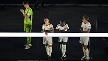 Real Madrid UEFA Champions League Trophy celebrations