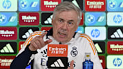 Press conference of Carlo Ancelotti