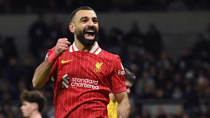 Salah é o terceiro maior artilheiro da história do Liverpool