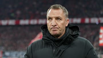 Coach Brendan Rodgers of Celtic F.C. seen during the UEFA...