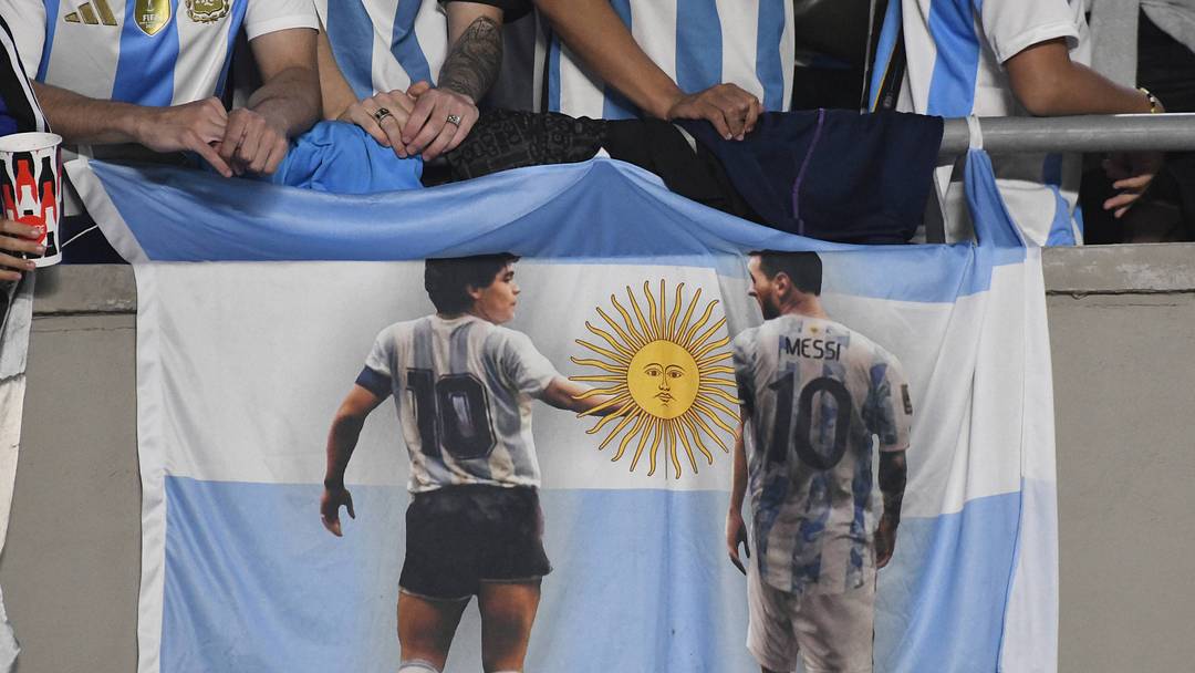 messi maradona