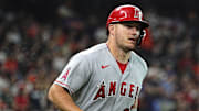 Trout sacudió el jonrón 34 del año