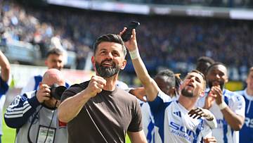 Miron Muslic und Schalke 04 haben eine bereits beeindruckende Saison hinter sich Miron Muslic und Schalke 04 haben eine bereits beeindruckende Saison hinter sich