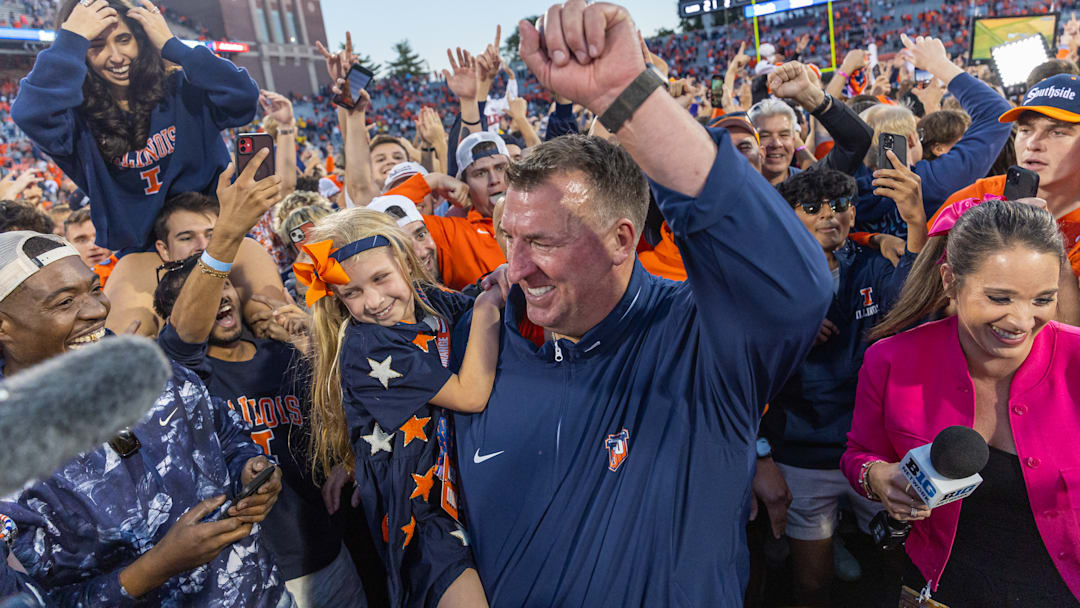 Bret Bielema, Michigan v Illinois
