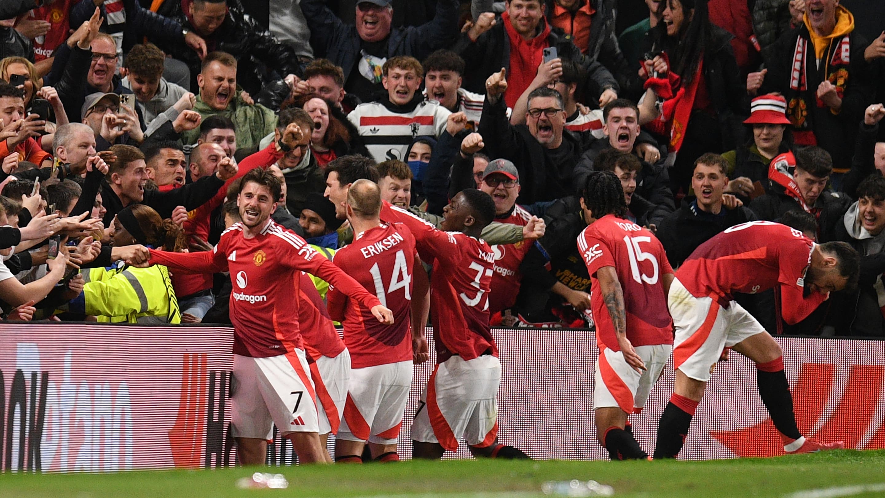 Man Utd 5-4 Lyon (7-6 agg): Player ratings as Red Devils win Europa League epic