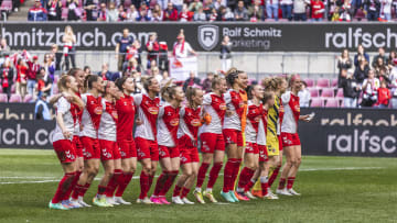 Die Spielerinnen des 1. FC Köln