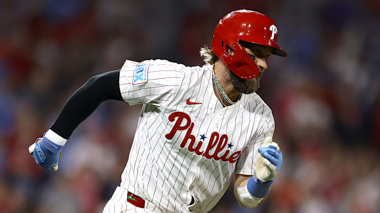 Philadelphia Phillies first baseman Bryce Harper made a mental baserunning error in Monday night's win.