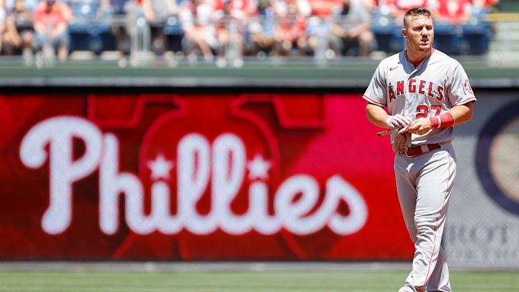 Mike Trout, Los Angeles Angels vs. Philadelphia Phillies