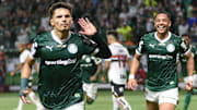 Raphael Veiga deslocou o goleiro Rafael na cobrança de pênalti