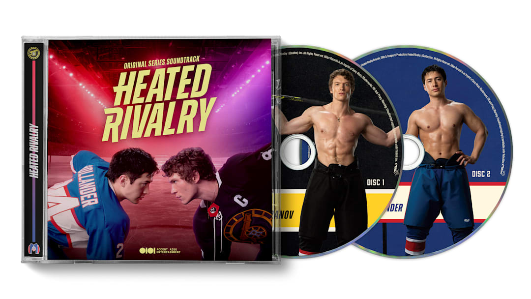 Heated Rivalry CD set. Image courtesy Sony Music