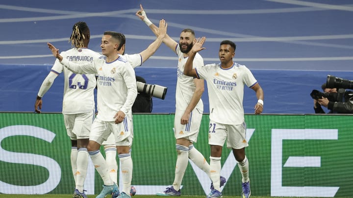 Le Real Madrid de Karim Benzema a sorti le grand jeu contre le PSG, au tour précédent.