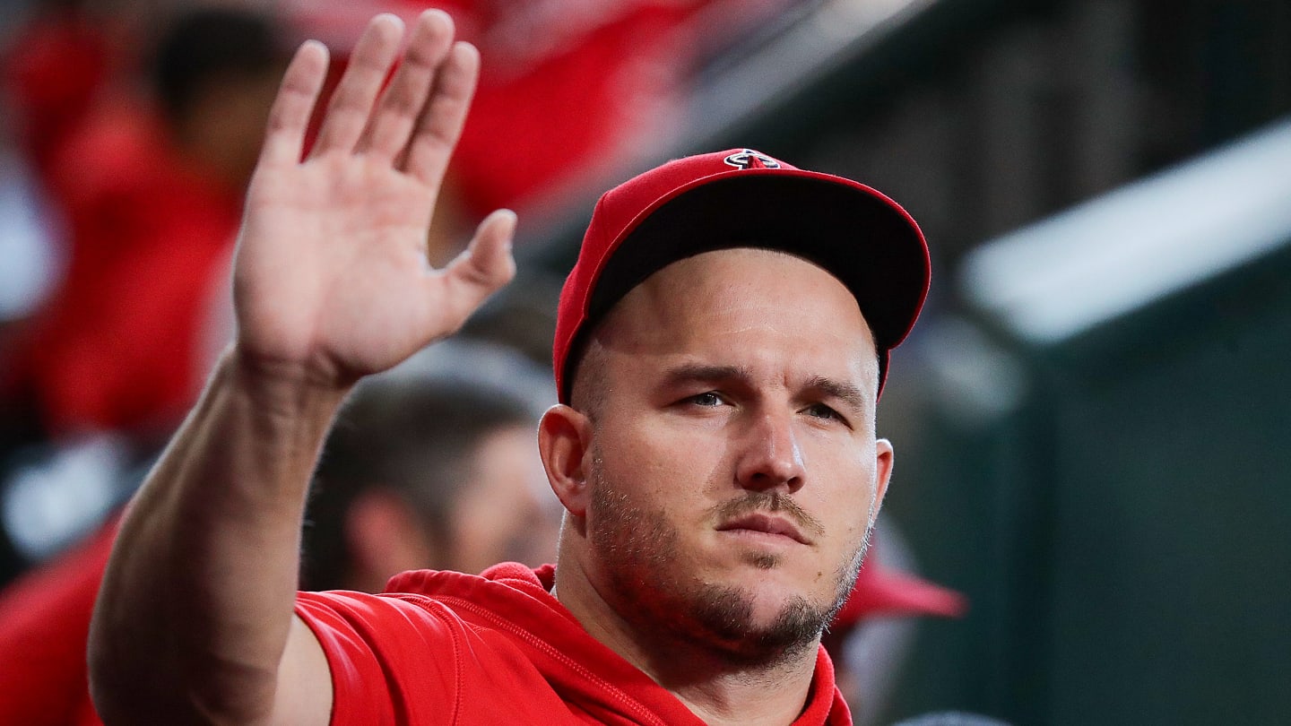 Angels' Trout hits off pitching machine, moving closer to return