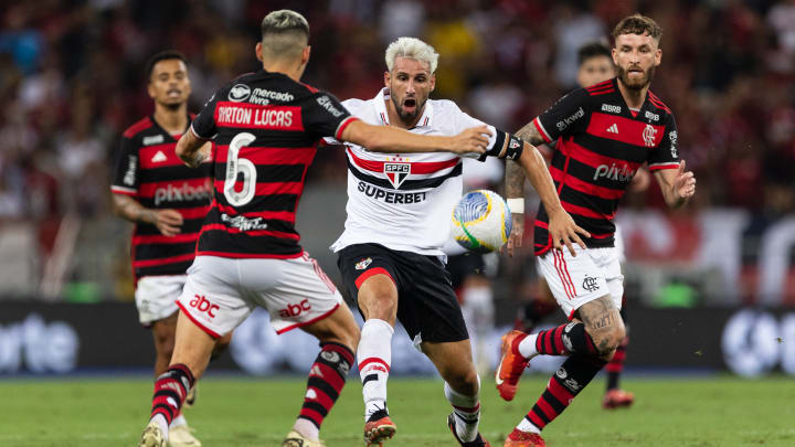 Calleri foi algoz do Flamengo na final da Copa do Brasil