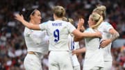 L'Angleterre a rapidement ouvert le score.