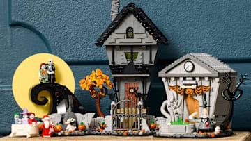  LEGO® Ideas Disney Tim Burton’s The Nightmare Before Christmas set. Courtesy of LEGO Press