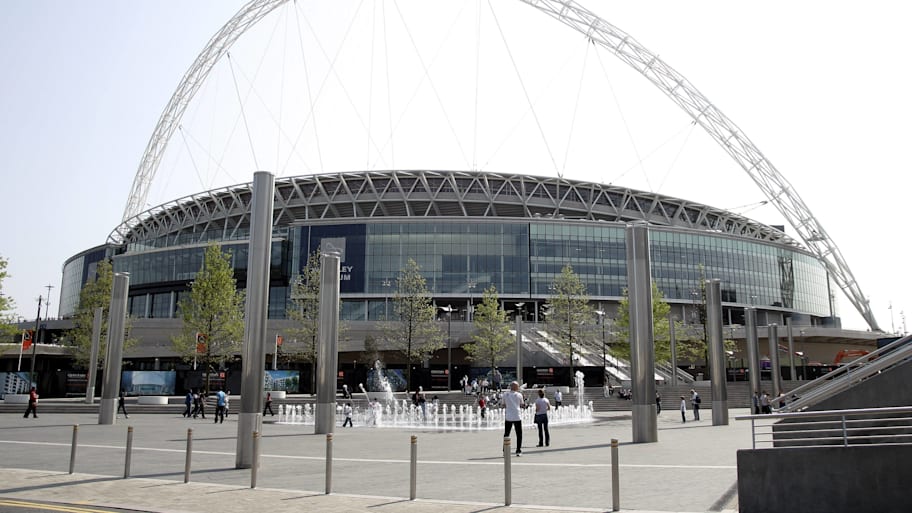 Wembley Stadium.