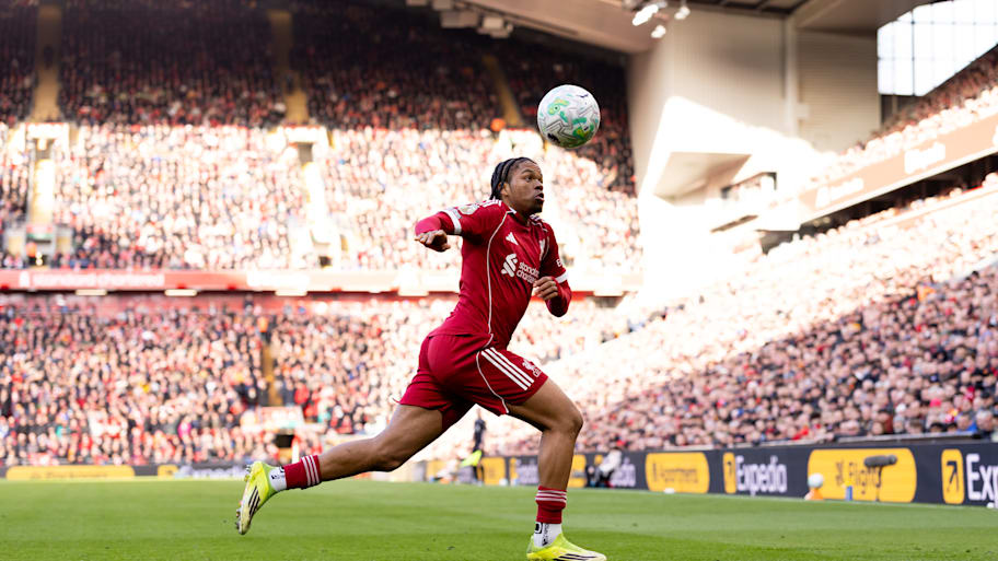 Rio Ngumoha chasing after the ball.