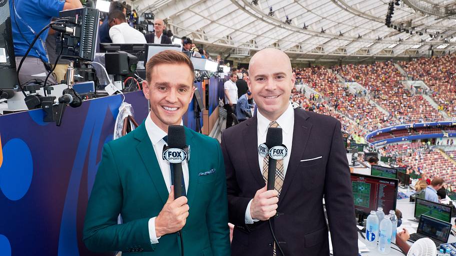 John Strong (right), Stu Holden (left)