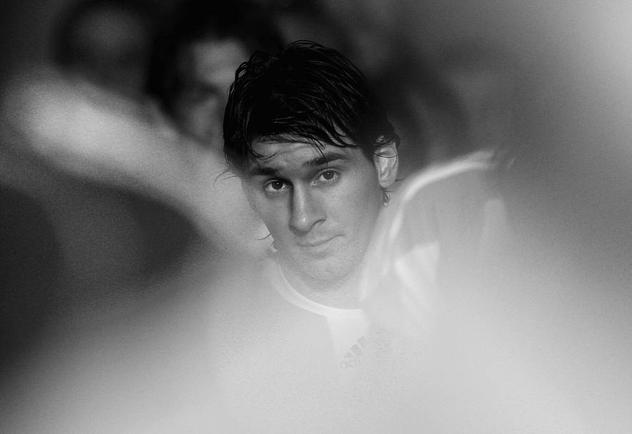 Lionel Messi with an impish look.