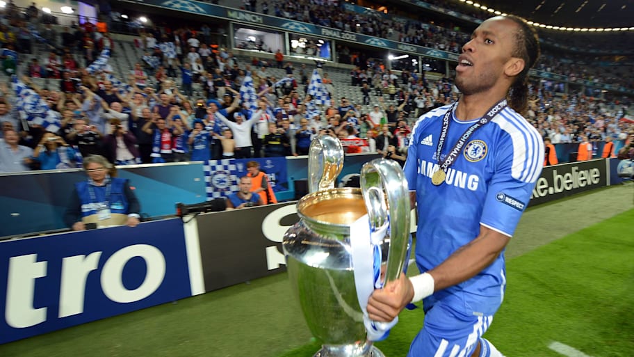 Didier Drogba, and Petr Cech, were Chelsea's heroes in 2012.