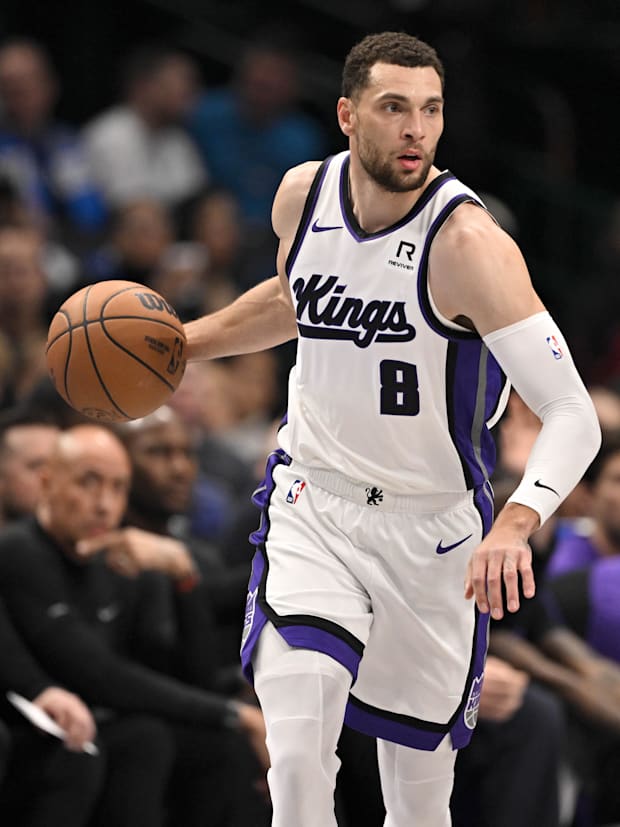 Sacramento Kings guard Zach LaVine 