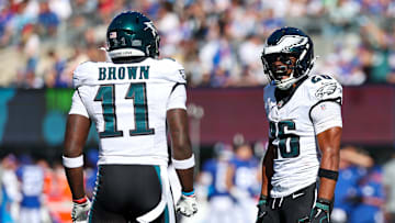 A.J. Brown, Saquon Barkley, Philadelphia Eagles