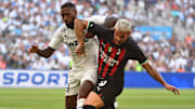L'OM battu par l'AC Milan 