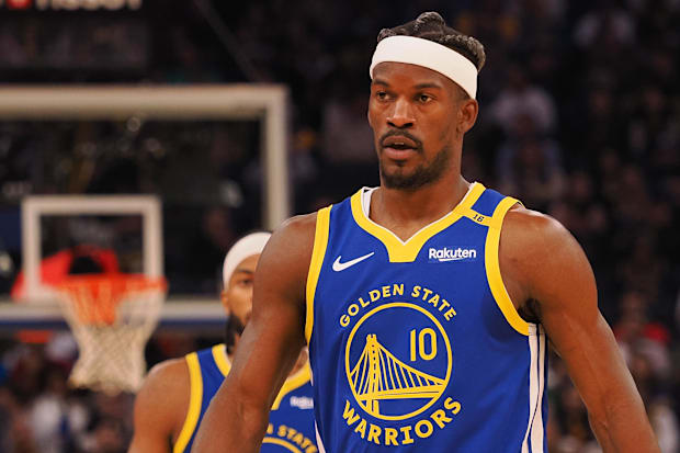 Golden State Warriors forward Jimmy Butler III (10)