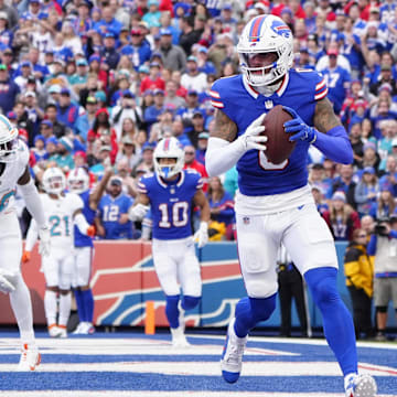 Buffalo Bills wide receiver Keon Coleman.