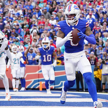 Buffalo Bills wide receiver Keon Coleman 