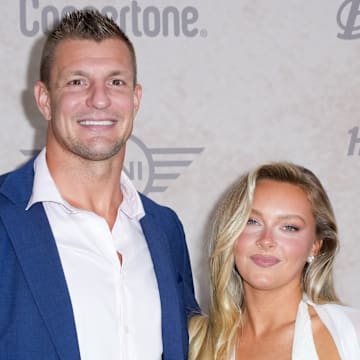 Rob Gronkowski and Camille Kostek
