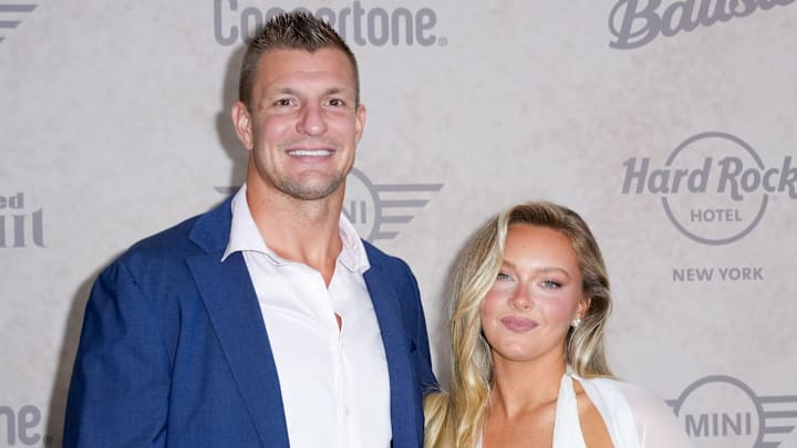 Rob Gronkowski and Camille Kostek