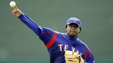 Juan Ramón Domínguez jugó para los Rangers de Texas de la MLB