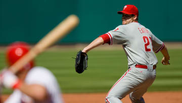 Former Philadelphia Phillies pitcher Adam Eaton