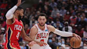 LaVine logró por primera vez en su carrera en la NBA cuatro victorias consecutivas